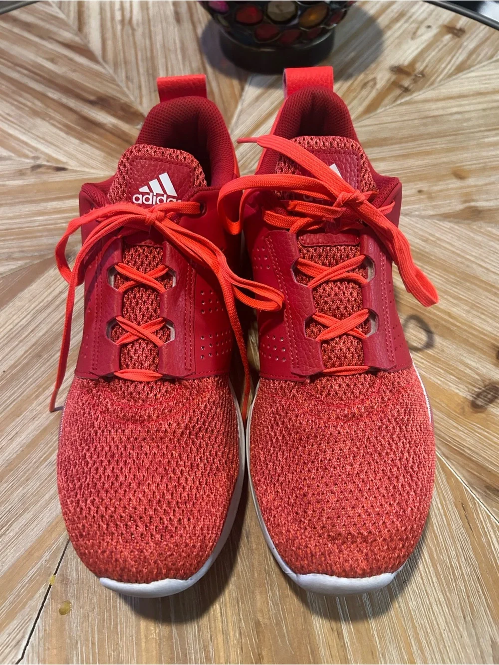 adidas vibrant red